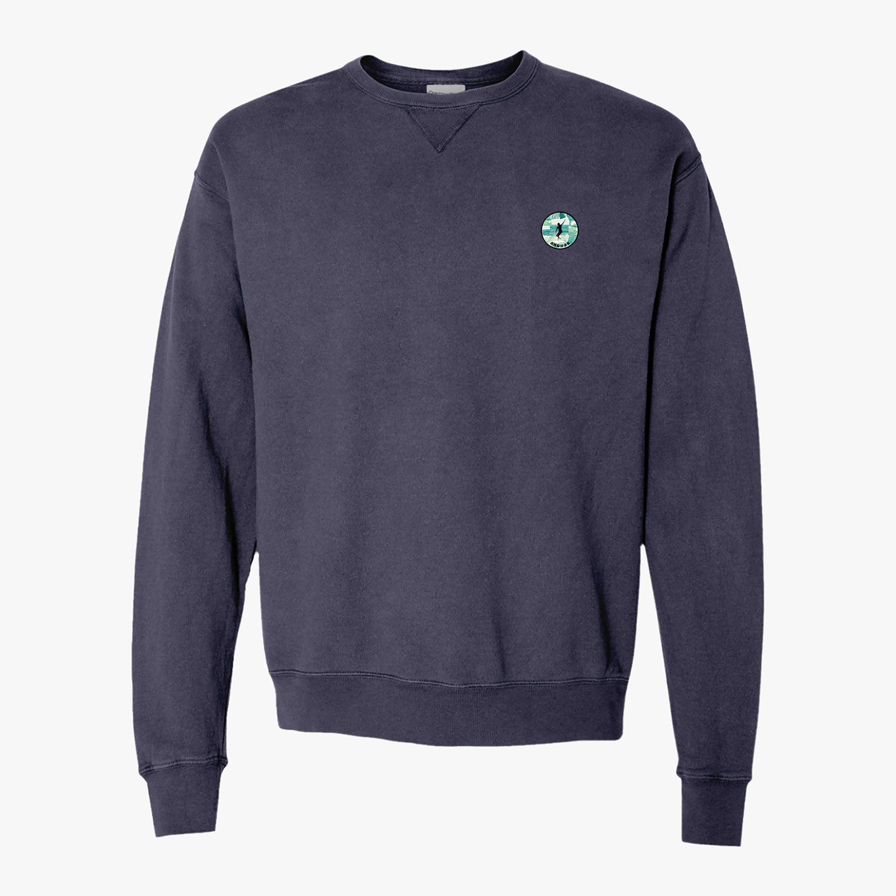 ComfortWash® Garment Dyed Crewneck Sweatshirt in anchor slate