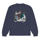Surf Santa Cruz Heavyweight long sleeve shirt - Midnight Blue