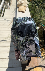 Product image of recycled swim trunks