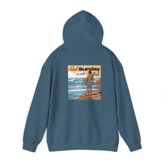 Heavy Blend Hoodie in Indigo blue