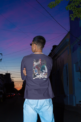 Surf Santa Cruz Heavyweight long sleeve shirt - Midnight Blue