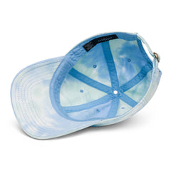 Surf Vibes Tie-Dye Hat with Embroidered Surfer Design | 100% Cotton Adjustable Cap